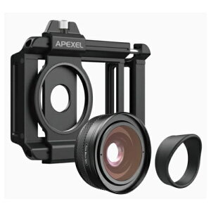 APEXEL スマートフォン用 ズームマクロレンズ APL-ZM100 10から20倍ズームのマクロ撮影