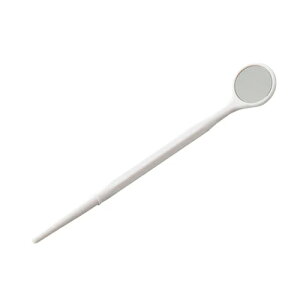 アズワン ディスポ歯鏡(滅菌済)1本/袋×10袋入 口腔ケア用品 介護用品