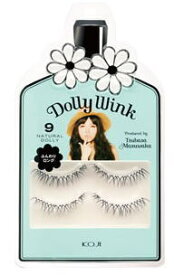 つけまつげ ドーリーウィンク No.9 NATURAL DOLLY（ナチュラルドーリー:上まつげ用）【メール便送料無料】