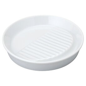 減塩皿 10cm減塩皿 白 約10.2cm 白系 和食器 小皿 日本製 業務用 28-485-538-o/63-10-205-3