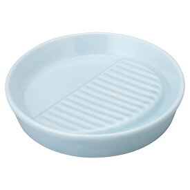 減塩皿 10cm減塩皿 青白磁 約10.2cm 青系 和食器 小皿 日本製 業務用 28-485-568-o/63-10-205-6
