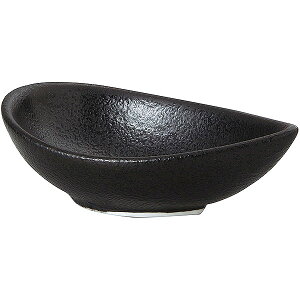 石墨 黒耀 12cm片口鉢 約12cm 黒系 和食器 小付 日本製 業務用 珍味 小鉢 松花堂 和え物 酢の物 お通し 和カフェ 居酒屋 63-11-161-7