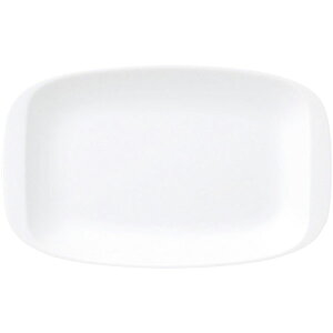 フリーシェイプ 21cm平耳付プラター 白 約20.8cm 白系 中華食器・アジアン食器 ギョウザ皿 日本製 業務用 rs/63-11-96-4