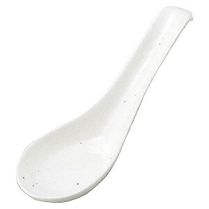 新粉引 ストップレンゲ 約14.2cm 白系 中華食器・アジアン食器 レンゲ 磁器 日本製 美濃焼 業務用 65-50120096