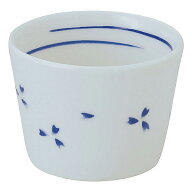 さくら 切立そば猪口 約8.4cm 青系 和食器 そば猪口 日本製 美濃焼 業務用 蕎麦猪口 そばちょこ そばちょ…