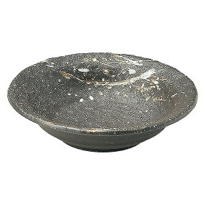 吹雪 石目5.0鉢 約16.6cm 黒系 和食器 中鉢 日本製 美濃焼 業務用 鉢 小鉢 ボウル サラダボウル 取り鉢 鍋取り鉢 とんすい シリアルボウル ヨーグルトボウル カフェ風 モダン おしゃれ 65-51532051