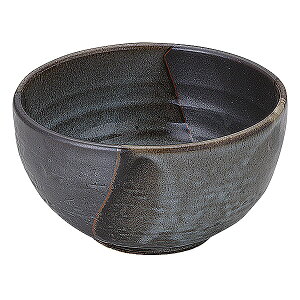 山がすみ 石目5.5丼 約17.1cm 黒系 和食器 多用丼 日本製 美濃焼 業務用 丼ぶり 丼 どんぶり 小さめ うどん 蕎麦 ミニ丼 モダン おしゃれ 和風 65-51538033