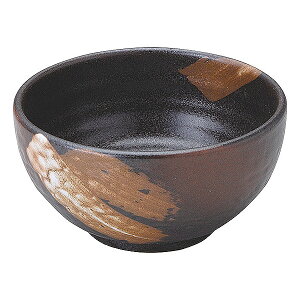 白刷毛唐津 石目5.0丼 約15cm 茶系 和食器 多用丼 日本製 美濃焼 業務用 丼ぶり 丼 どんぶり 小さめ うどん 蕎麦 ミニ丼 モダン おしゃれ 和風 65-51556034