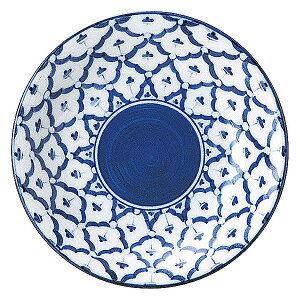 チェンマイ 丸3.5皿 約11.3cm 青系 中華食器・アジアン食器 取皿 日本製 美濃焼 業務用 65-51907008