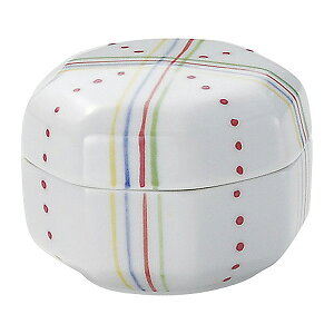 手毬 蓋付き珍味 約6cm 白系 和食器 蓋付珍味 業務用 65-58904086