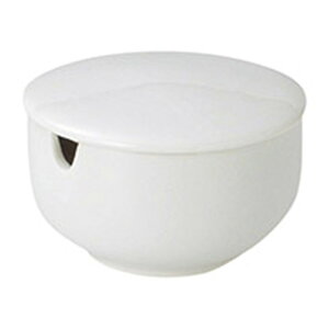 白中華 カラシ入 約6.1cm 白系 中華食器・アジアン食器 カトラリー 日本製 美濃焼 業務用 白い食器 白 中華小物 国産 28-653-358-ka