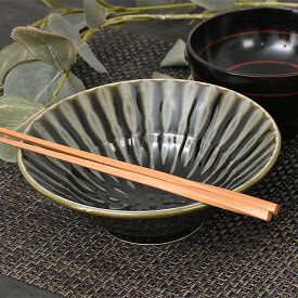 グルメスタイル フォーカス織部輪二重5.5寸深鉢 約16cm 緑系 和食器 ボール 業務用 小鉢 ボウル サラダボウル 取り鉢 鍋取り鉢 とんすい シリアルボウル 31-47635-081-sp02