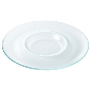 クリア 22cmカーブリムプレート 約22cm 洋食器 ガラス製プレート トルコ製 業務用 皿 ボウル 角皿 ケーキ皿 デザート 前菜 レストラン ホテル&レストラン おしゃれ 54-g2670074