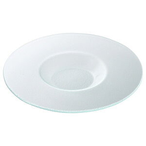 クリア 23cmリムプレート 約23cm 洋食器 ガラス製プレート トルコ製 業務用 皿 ボウル 角皿 ケーキ皿 デザート 前菜 レストラン ホテル&レストラン おしゃれ 54-g2770013