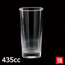 00535HSロングタンブラー 約435cc 洋食器 ガラス製グラス 強化 日本製 業務用 28-632-288-ta
