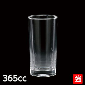00549HSロングタンブラー 約365cc 洋食器 ガラス製グラス 強化 日本製 業務用 28-632-278-ta
