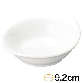 アマンド 小 約9.2cm 白系 洋食器 変形プレート 15cm以下 日本製 美濃焼 業務用 17-499-29-207-sp01