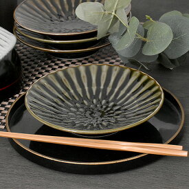 グルメスタイル フォーカス織部輪二重5.0浅鉢 約15.5cm 緑系 和食器 中鉢 日本製 美濃焼 業務用 31-07204-081-sp02