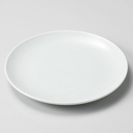 スーパー青白磁 7寸皿 約20.7cm 青系 和食器 丸中皿 強化 日本製 美濃焼 業務用 28-211-238-ka