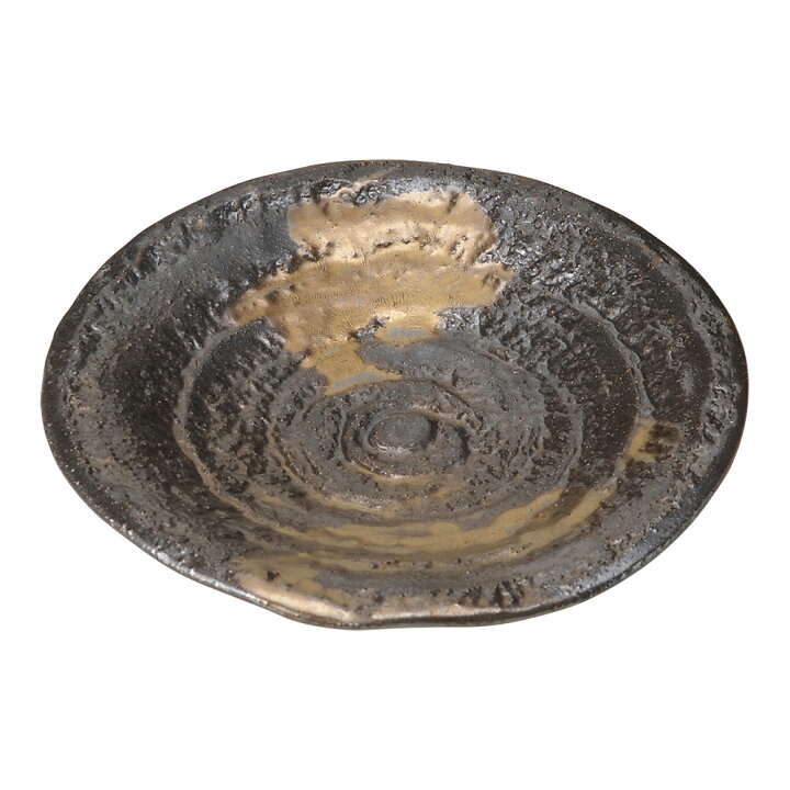 楽天市場】黒金三ッ足 五寸皿 約16.5cm 黒系 和食器 フルーツ皿・銘々 
