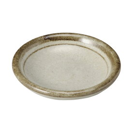 小皿 唐津筋3.0皿 約9.5cm 緑系 茶系 和食器 小皿 千代口 日本製 美濃焼 業務用 28-233-248-ka