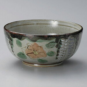 間取ふじ深口5.5ボール 約17.5cm 茶系 和食器 多用丼 日本製 美濃焼 業務用 丼ぶり 丼 どんぶり 小さめ うどん 蕎麦 ミニ丼 モダン おしゃれ 和風 小丼 飯丼 28-323-028-mi