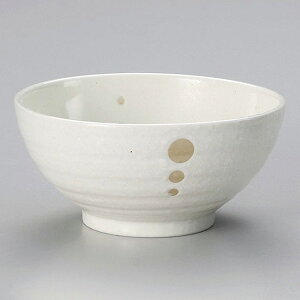 ドット白マットさぬき丼 約18.5cm 白系 和食器 多用丼 和風 おしゃれ カフェ 日本製 美濃焼 業務用 丼ぶり 丼 どんぶり 小さめ うどん 蕎麦 ミニ丼 モダン おしゃれ 和風 28-327-308-ya