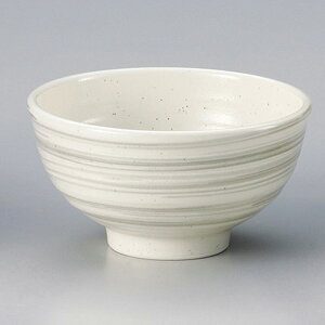 粉引刷毛目5.5高浜丼 約17cm 白系 和食器 多用丼 日本製 美濃焼 業務用 丼ぶり 丼 どんぶり 小さめ うどん 蕎麦 ミニ丼 モダン おしゃれ 和風 小丼 飯丼 28-336-088-mi