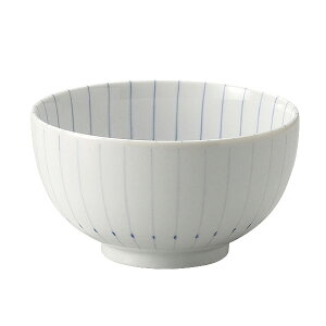 ピンストライプ多用碗 約13.5cm 白系 和食器 小丼 日本製 美濃焼 業務用 丼ぶり 丼 どんぶり 小さめ うどん 蕎麦 ミニ丼 モダン おしゃれ 和風 和風 28-348-278-ki