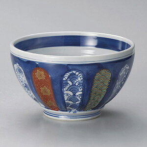 祥瑞4.5丼 約13.5cm 青系 和食器 多用丼 日本製 美濃焼 業務用 丼ぶり 丼 どんぶり 小さめ うどん 蕎麦 ミニ丼 モダン おしゃれ 和風 小丼 飯丼 28-329-218-to