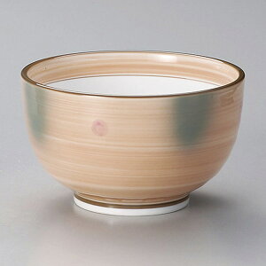 オレンジ巻グリーン吹夏目5.5丼 約17cm 黄系 和食器 多用丼 強化 日本製 美濃焼 業務用 丼ぶり 丼 どんぶり 小さめ うどん 蕎麦 ミニ丼 モダン おしゃれ 和風 小丼 飯丼 28-329-058-tu