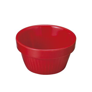 レッド スタックスフレ70 約6.9cm 赤系 洋食器 オーブンウェア スフレ・ココット 日本製 美濃焼 業務用 ココット ケーキカップ スフレ アイスカップ 白い食器 カフェ食器 オシャレ食器 離乳食