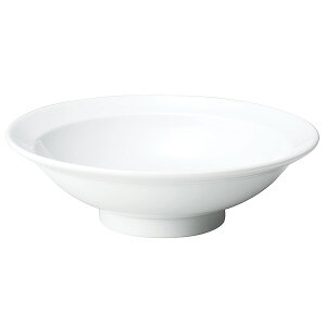 ニューチャイナ 白丸高台7.0皿 約22cm 白系 中華食器・アジアン食器 チャーハン皿 日本製 美濃焼 業務用 白 中華皿 28-654-198-ka