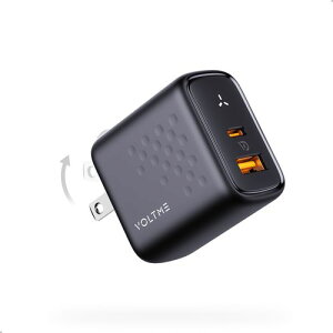 �{���g�~�[(VOLTME) V2139 �u���b�N USB�}���[�d�� Revo 35 Duo A�{C 35W USB-C×1/USB-A×1 �܂肽���ݎ��v���O