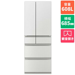 �y�W���ݒu�������z�O�H(MITSUBISHI) MR-WZ61N-W �O�����h���l���z���C�g WZ�V���[�Y 6�h�A�①�� �ω��J�� 608L ��685mm