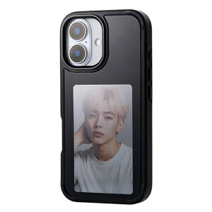 �G���R��(ELECOM) PM-A24AEINK01BK �u���b�N iPhone 16 �P�[�X �w�ʃf�B�X�v���C���� ���𑜓x �����ւ� ������ ��p�A�v�� �L�Z�J�G�p���b�g