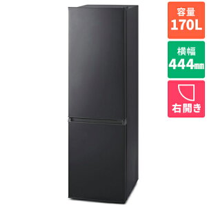 �y�����ۏؕt�z�A�C���X�I�[���}(Iris Ohyama) IRSD-17A-BH 2�h�A �i�`�������u���b�N �Ⓚ�①�� �E�J�� 170L ��444mm