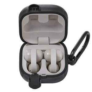 �G���R��(ELECOM) TWS-SO261TSLBK �u���b�N SONY LinkBuds Clip ���C�����X�C���z�� �P�[�X �ϏՌ� �t�^�J���b�N�@�\ �J���r�i�t�� TOUGH SLIM Lock
