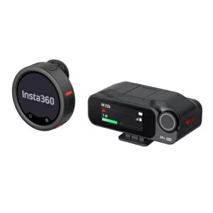 Insta360 Insta360 Mic Pro 1TX+1RX ���M�@1��+��M�@1�� MCB10-MICPRO02 �J�X�^�}�C�Y�ł���E-Ink�f�B�X�v���C���ڃ��C�����X�}�C�N