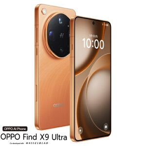 OPPO(�I�b�|) OPPO Find X9 Ultra �L���j�I���I�����W 6.8�^�L�@EL 12GB/512GB SIM�t���[�X�}�[�g�t�H�� CPH2841CO