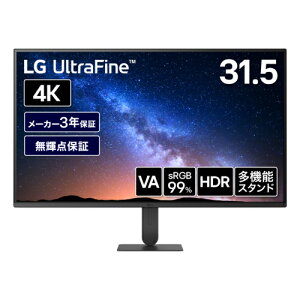 �y�����ۏؕt�zLG�G���N�g���j�N�X(LG) 32U700B-B LG UltraFine Monitor 31.5�^ 4K 3840×2160 HDR10 ���j�^�[ �f�B�X�v���C