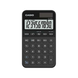 CASIO(�J�V�I) SL-300D-BK-N �u���b�N �d�� �蒠�T�C�Y 10�� �Ōv�Z ���[�g�v�Z ���Ԍv�Z �蒠�P�[�X�t