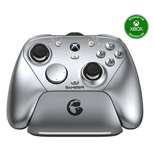GameSir G7 Pro Metallic Silver�L��&�����ڑ� TMR�d�l�W���C�X�e�B�b�N���� XBOX / Windows PC / �A���h���C�h�Ή��Q�[�~���O�R���g���[���[