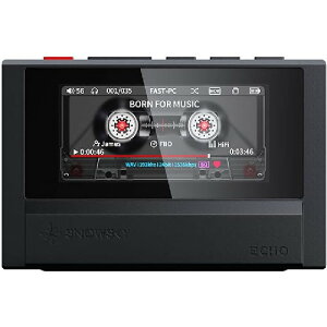 FiiO(�t�B�[�I) FIO-SSECHO-B �u���b�N Snowsky ECHO �f�W�^���I�[�f�B�I�v���[���[ 4GB DAC CS43198 x2��� �n�C���] Bluetooth���M�Ή�