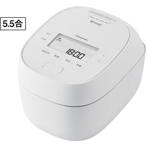 �y�����ۏؕt�z�p�i�\�j�b�N(Panasonic) SR-N610E-W �z���C�g W���ǂ萆�� �ψ���IH�W���[���ъ� 5.5������