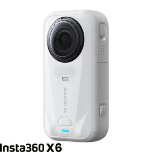 �y�����ۏؕt�zInsta360 Insta360 X6 �z���C�g �A�N�V�����J���� �ʏ�� CINSABXA-X602 �������K���ʕi 360�x�B�e
