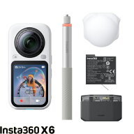 【長期保証付】Insta360 Insta360 X6 エッセンシャル ホワイト アクションカメラ CINSABXA-X604 国内正規…