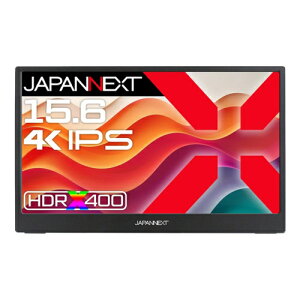 �W���p���l�N�X�g(JAPANNEXT) JN-MD-IPS156U 15.6�^ IPS�p�l������ 4K���o�C���f�B�X�v���C ���j�^�[