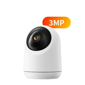 SwitchBot(スイッチボット) W3101102 SwitchBot 見守りカメラPlus 3MP 300万画素ネットワークカメラ AI動体検出 自動追尾 ナイトビジョン Wi-Fi 2.4GHz対応
