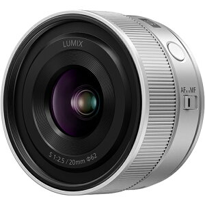 �y�����ۏؕt�z�p�i�\�j�b�N(Panasonic) LUMIX S 20mm F2.5 �V���o�[ ���C�JL�}�E���g S-S20-S ���L�p�P�œ_�����Y